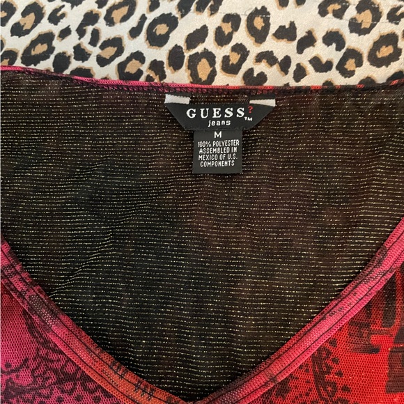 Mesh cityscape y2k top - Picture 2 of 2